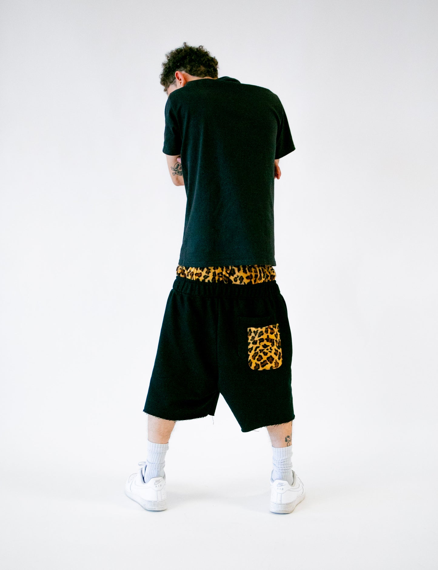 "SAFARI" DOUBLE WAISTED SHORTS